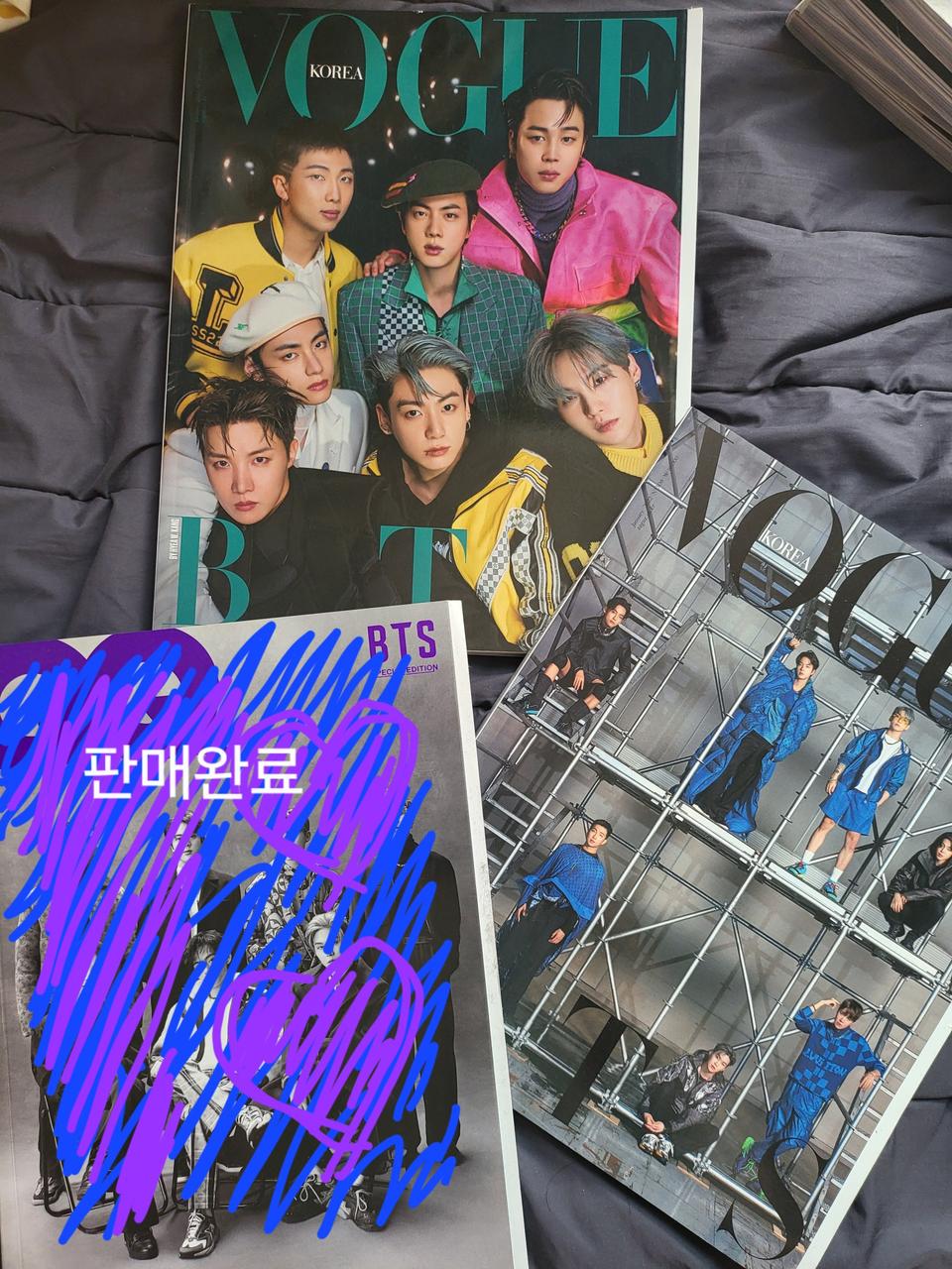 보그 + GQ(지큐) 표지 BTS