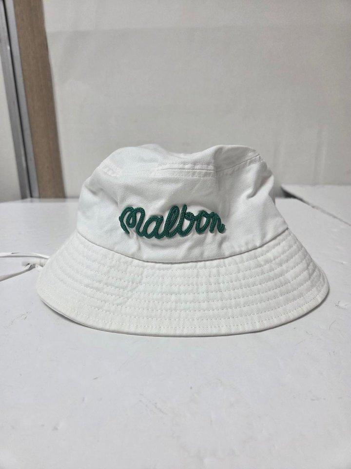 말본 골프 자수 로고 버킷햇 화이트(M/L) 260729_2