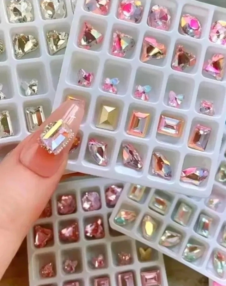 고급 네일파츠 세트 네일스톤 10개 2500원