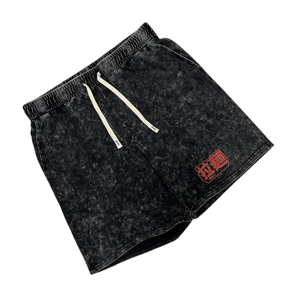 VTG 드로잉 워시드 쇼츠 팬츠 반바지 XL