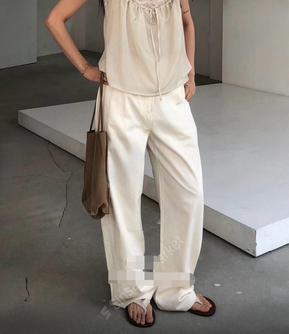 내추럴 린넨코튼 팬츠