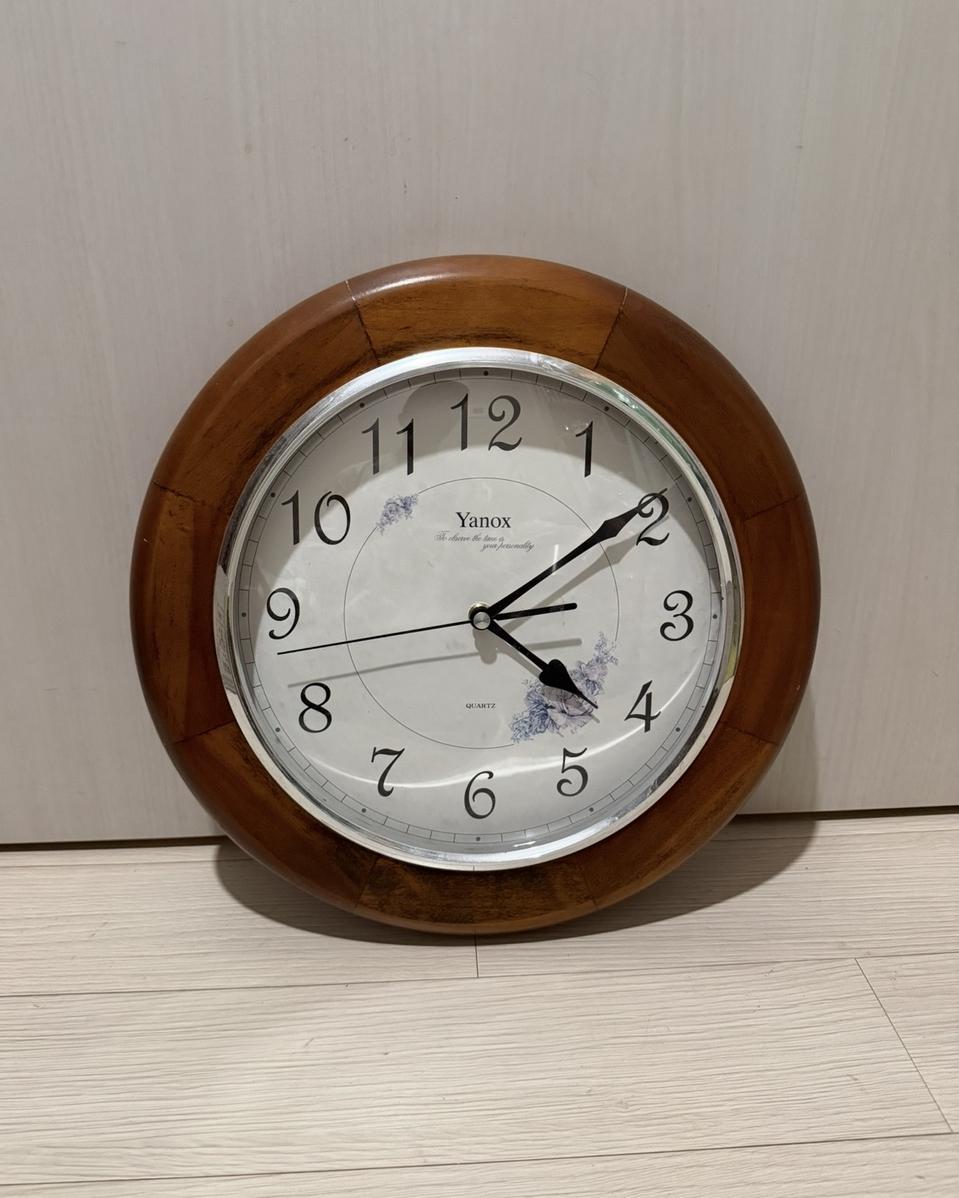 야녹스 빈티지 벽시계 2개 일괄