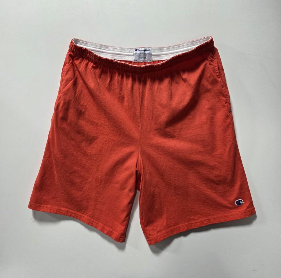 챔피온 레드 베이직 로고 밴딩 반바지 XL 26073019
