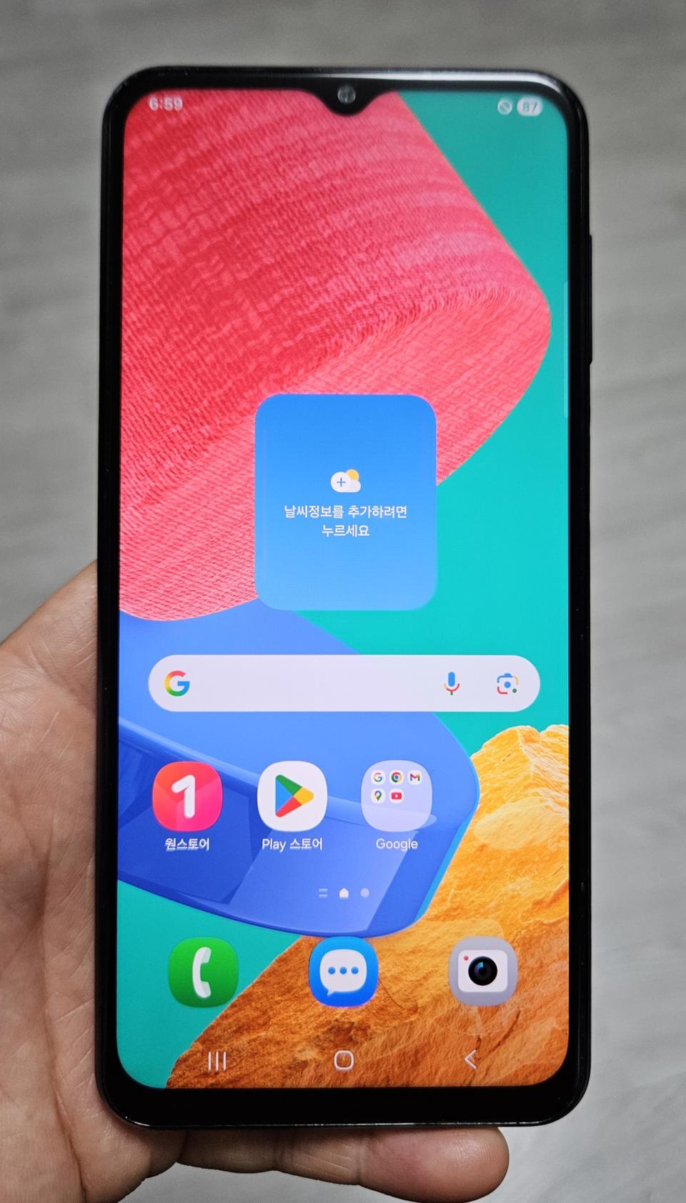 갤럭시 점프2 블루 128GB 싸게 팝니다.