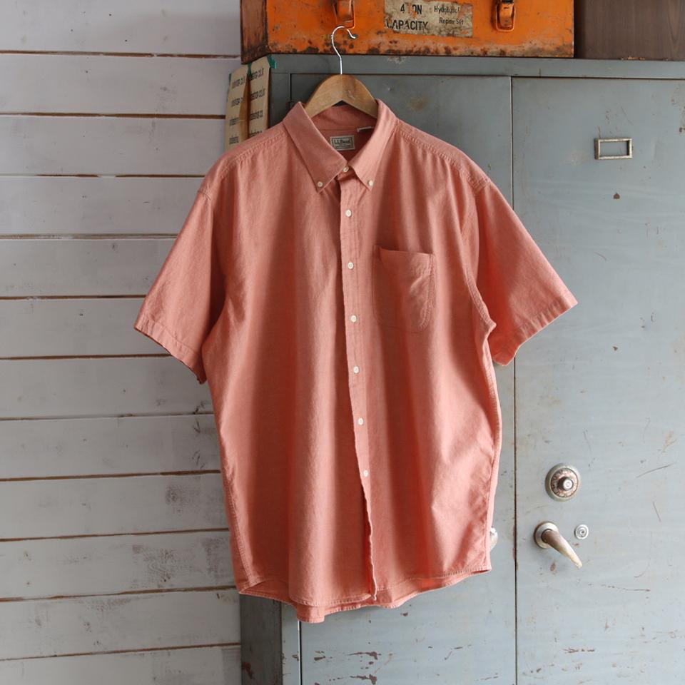 (착용컷) L.L.Bean 반팔 셔츠 (남성용 105~108)