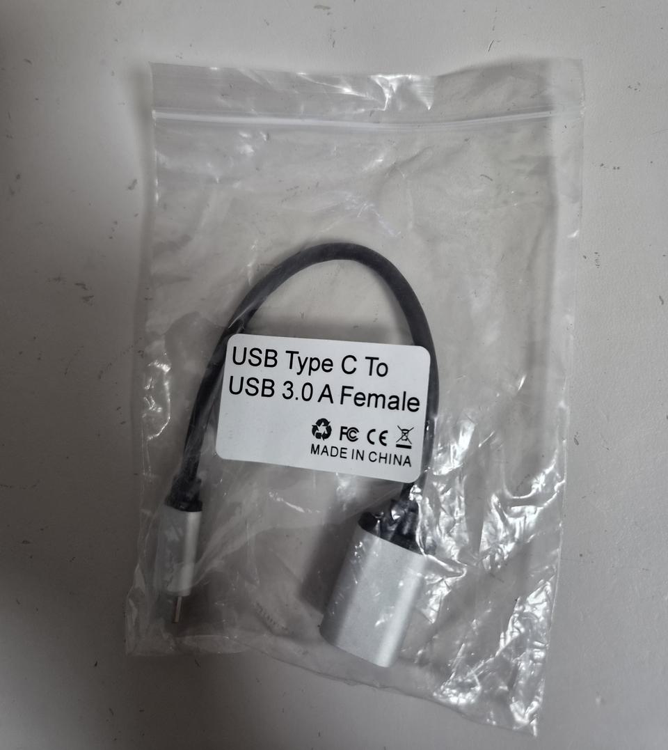 USB Type C to USB 3.0 A 젠더 새상품