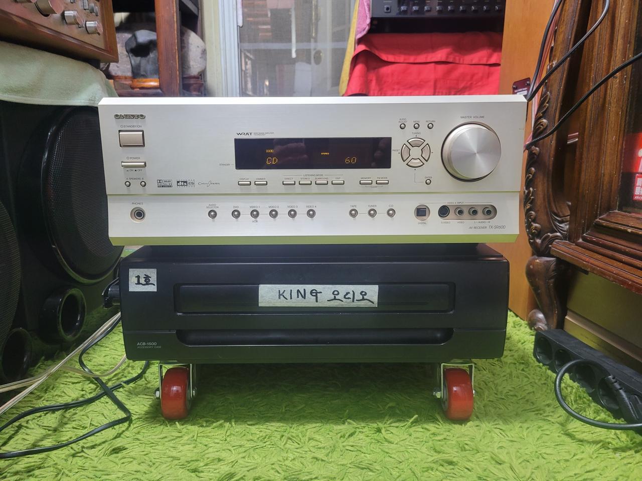 온쿄 TX SR 600 리시버 6.1채널