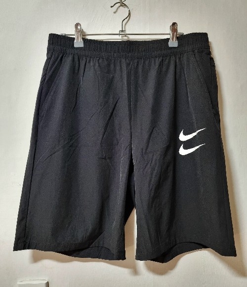 나이키 더블 스우시 블랙 반바지 XL <새상품>