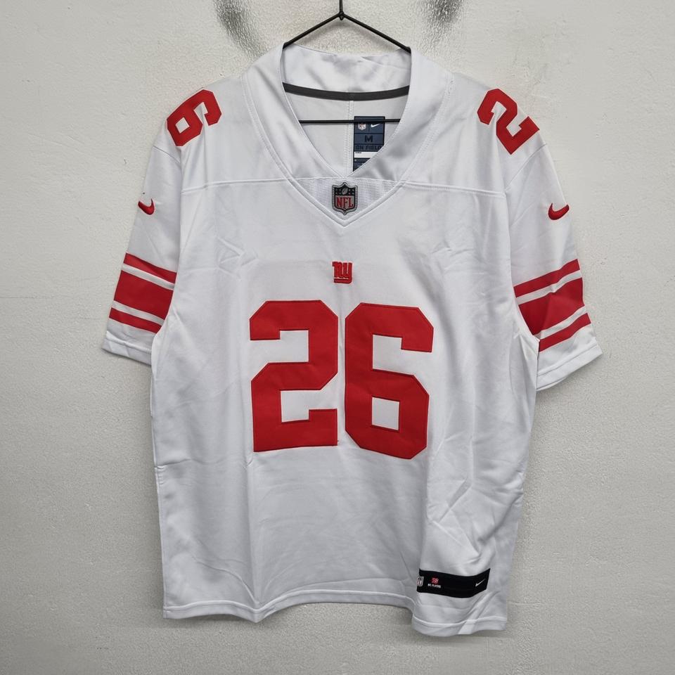 NFL 뉴욕 자이언츠 사쿠온 바클리 미식 축구 유니폼