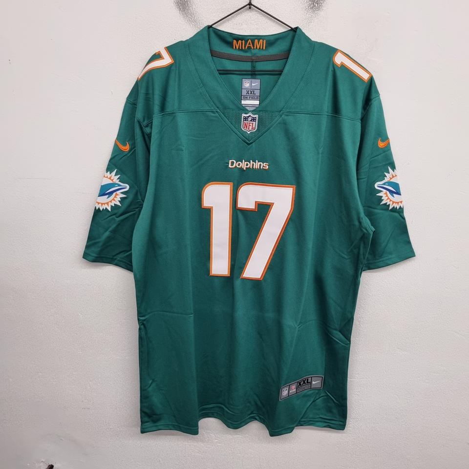 NFL 마이애미 돌핀스 제일런 와들 미식 축구 유니폼