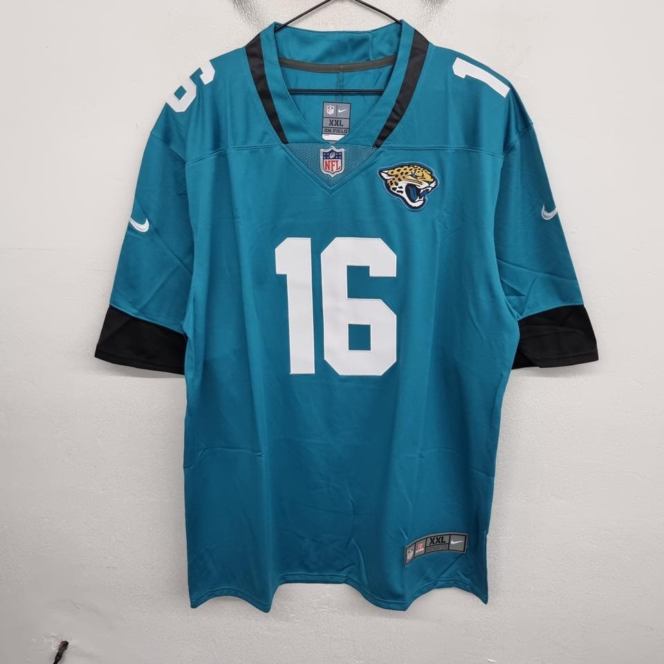 NFL 잭슨빌 재규어스 트레버 로런스 미식 축구 유니폼