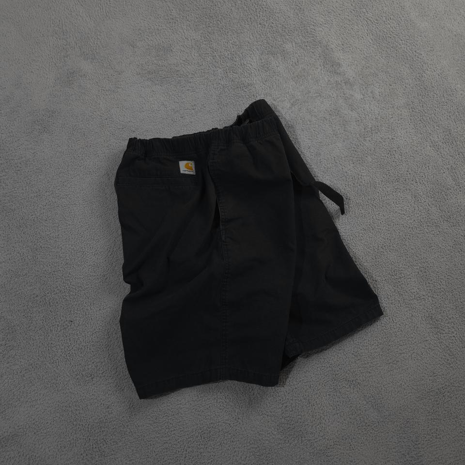 칼하트 wip 벨티드 립스탑 블랙 하프 팬츠 (XL)