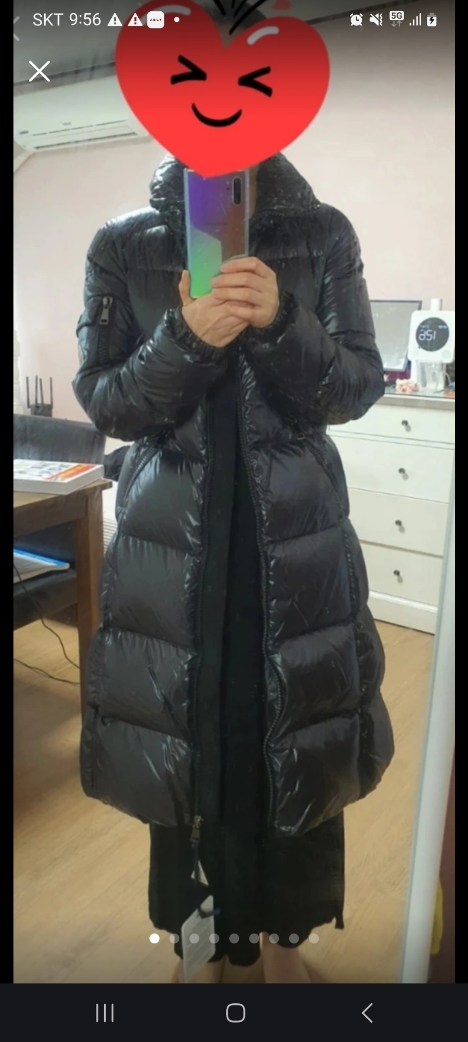 몽클레어 롱패딩 모야돈스 2사이즈 정품