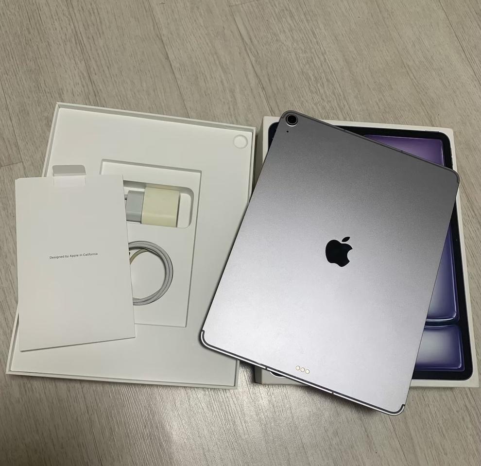 아이패드에어 M3 13인치 128GB 셀룰러 배터리100 S급