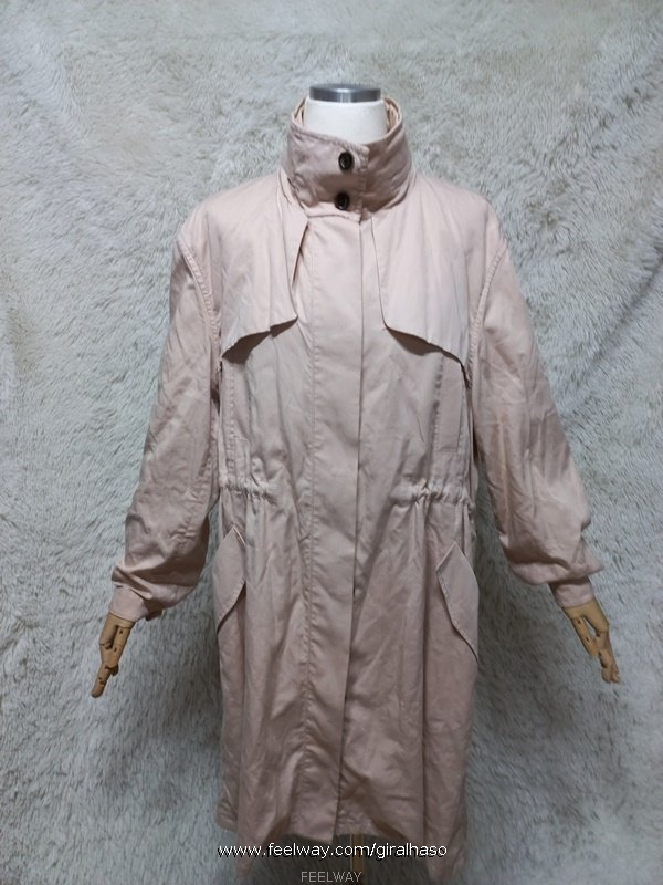 프랑스브랜드 아떼바네사브루노 정품 여자 춘추용 여성 야상코트85-160