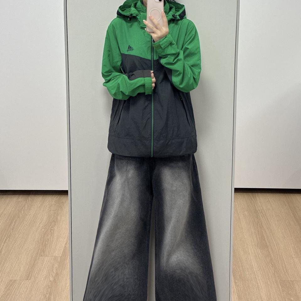 아디다스 올드스쿨 후드 바람막이 자켓