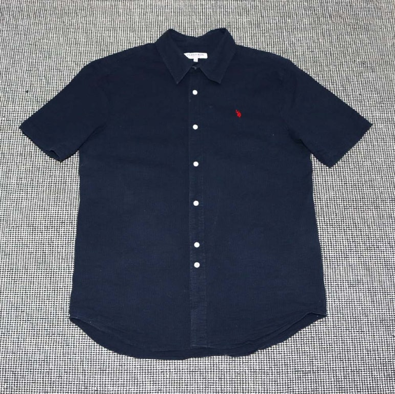 US POLO 지지미 반팔 셔츠 110