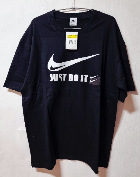 나이키 저스트두잇 빅스우시 오버핏 반팔티 블랙 XL/2XL