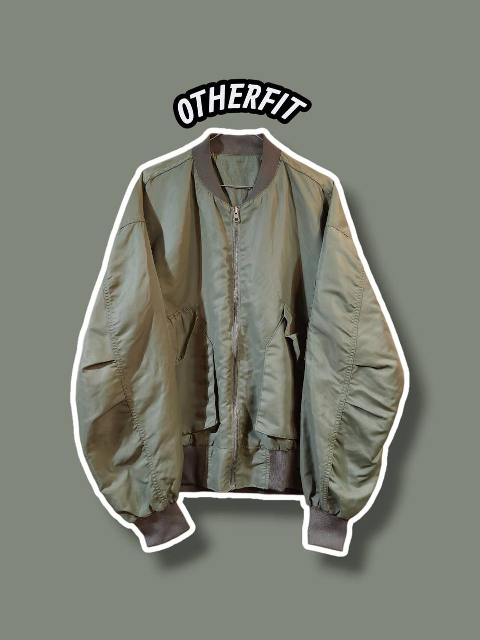 F/ OTHERFIT 아더핏 리버시블 양면 항공점퍼 /0807