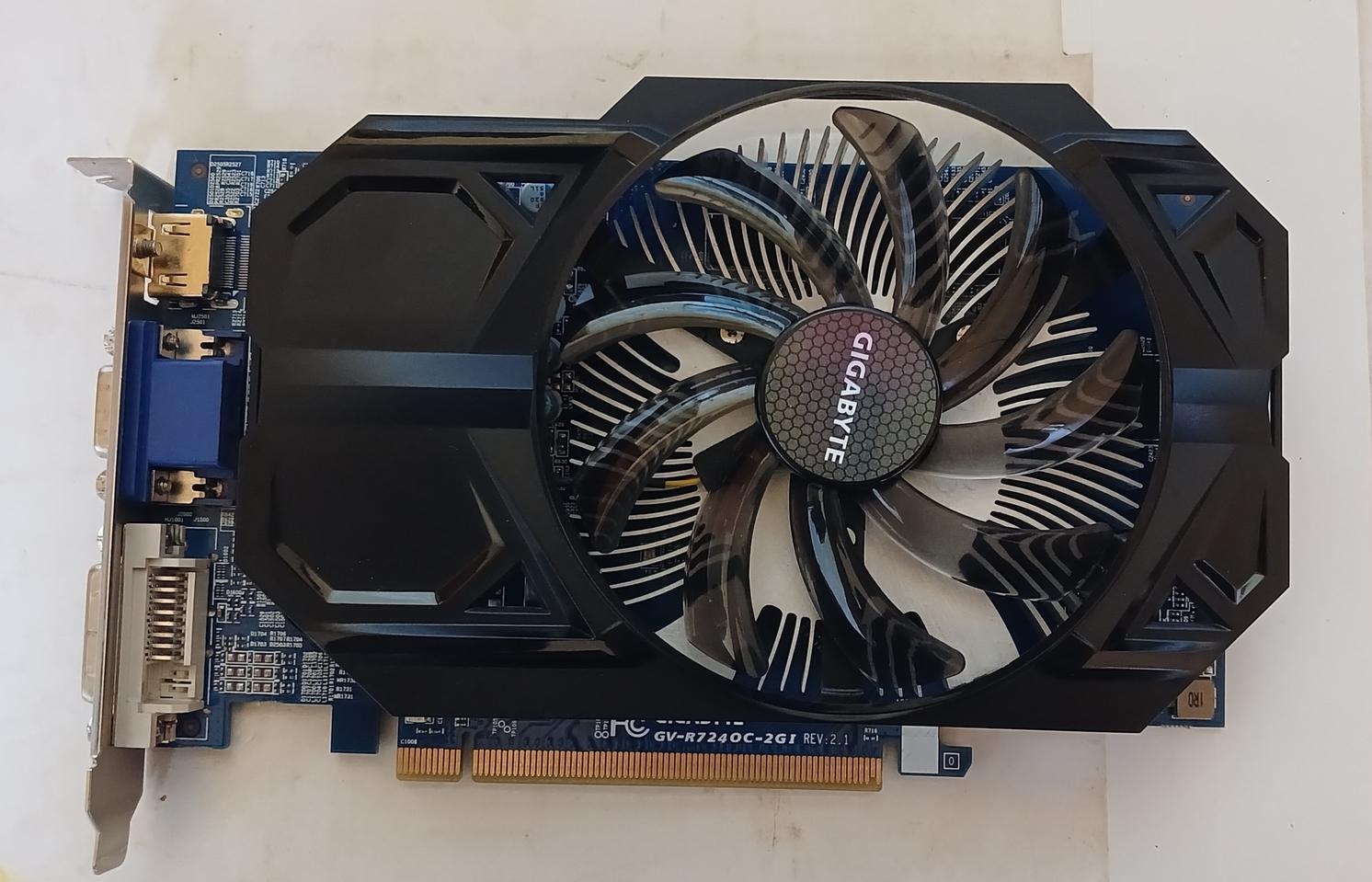 기가바이트 GV-R724OC-2GI 그래픽카드