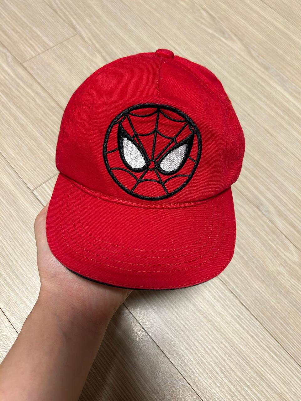 49사이즈 스파이더맨 볼캡 레드 키즈 마블정품