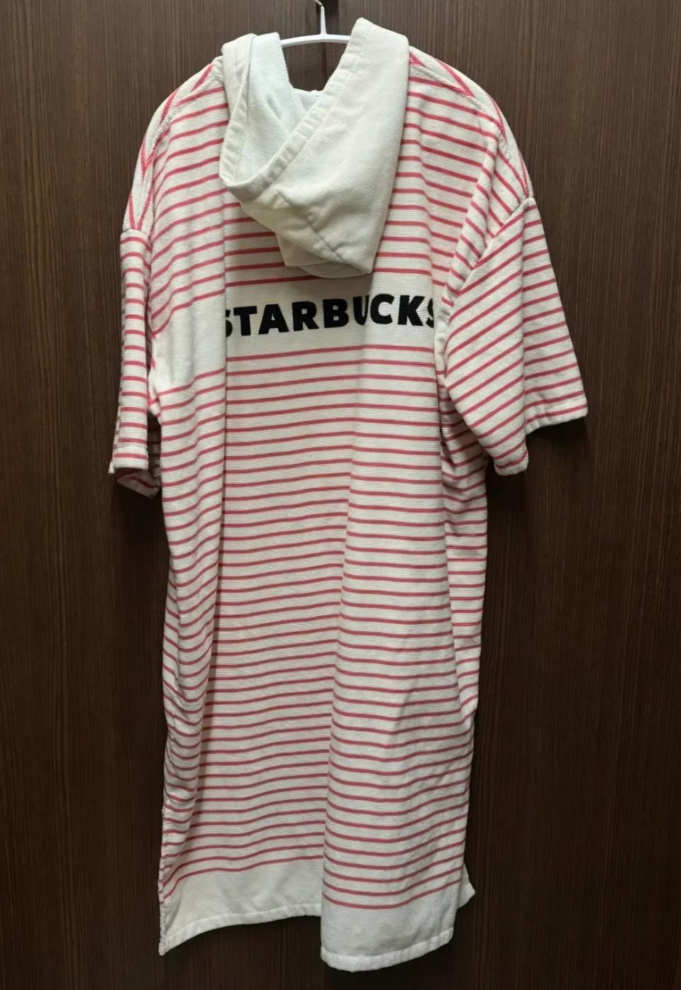 스타벅스 후디 타올가운