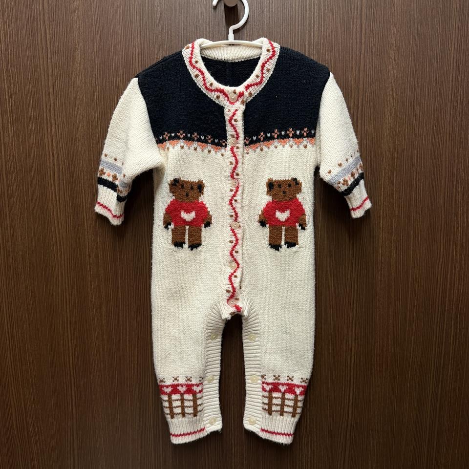 메론스위치 빈티지곰니트 베베수트 L