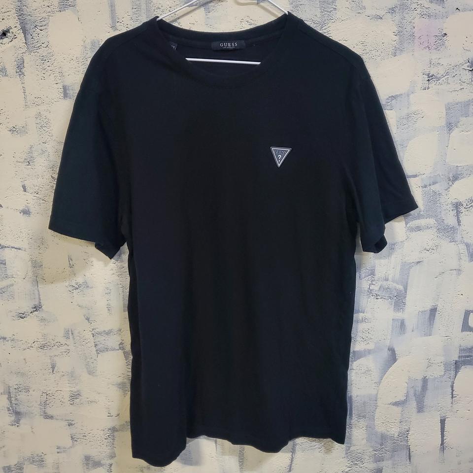 게스 로고 라운드 반팔티 XL