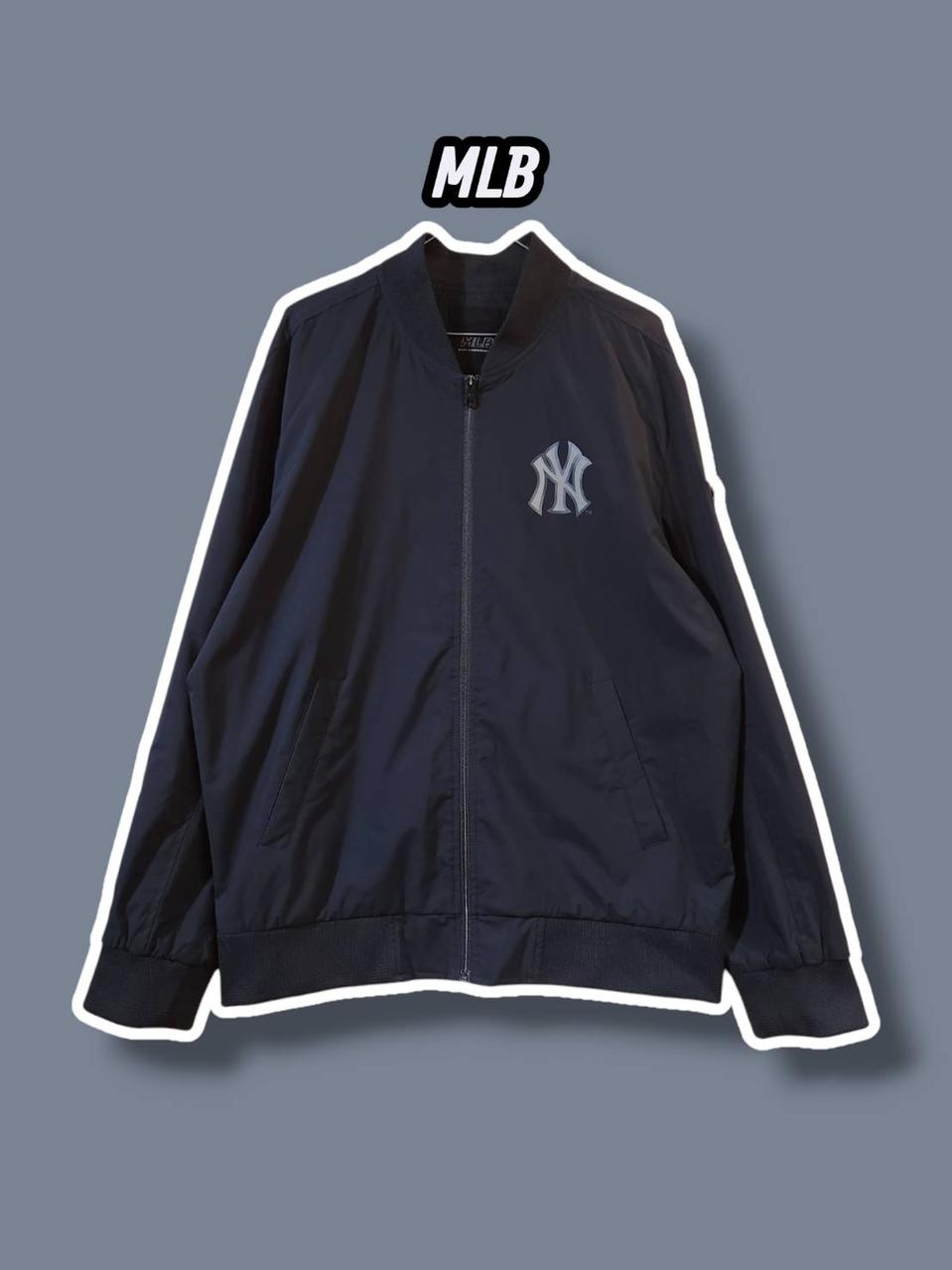 110/ MLB 엠엘비 뉴욕양키스 에센셜 항공점퍼 블랙 /0810