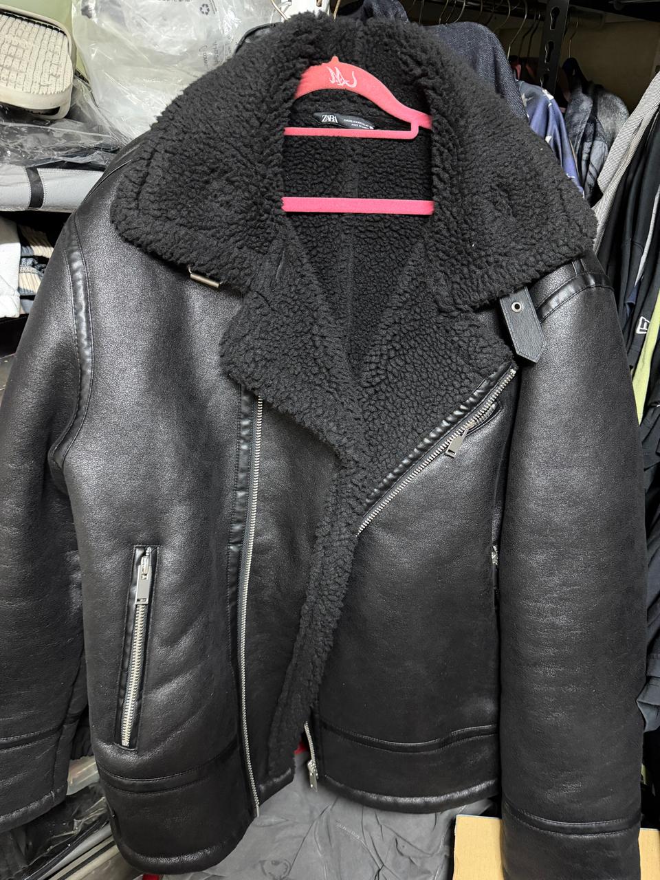 [정품] zara 자라 바이커 래더 재킷