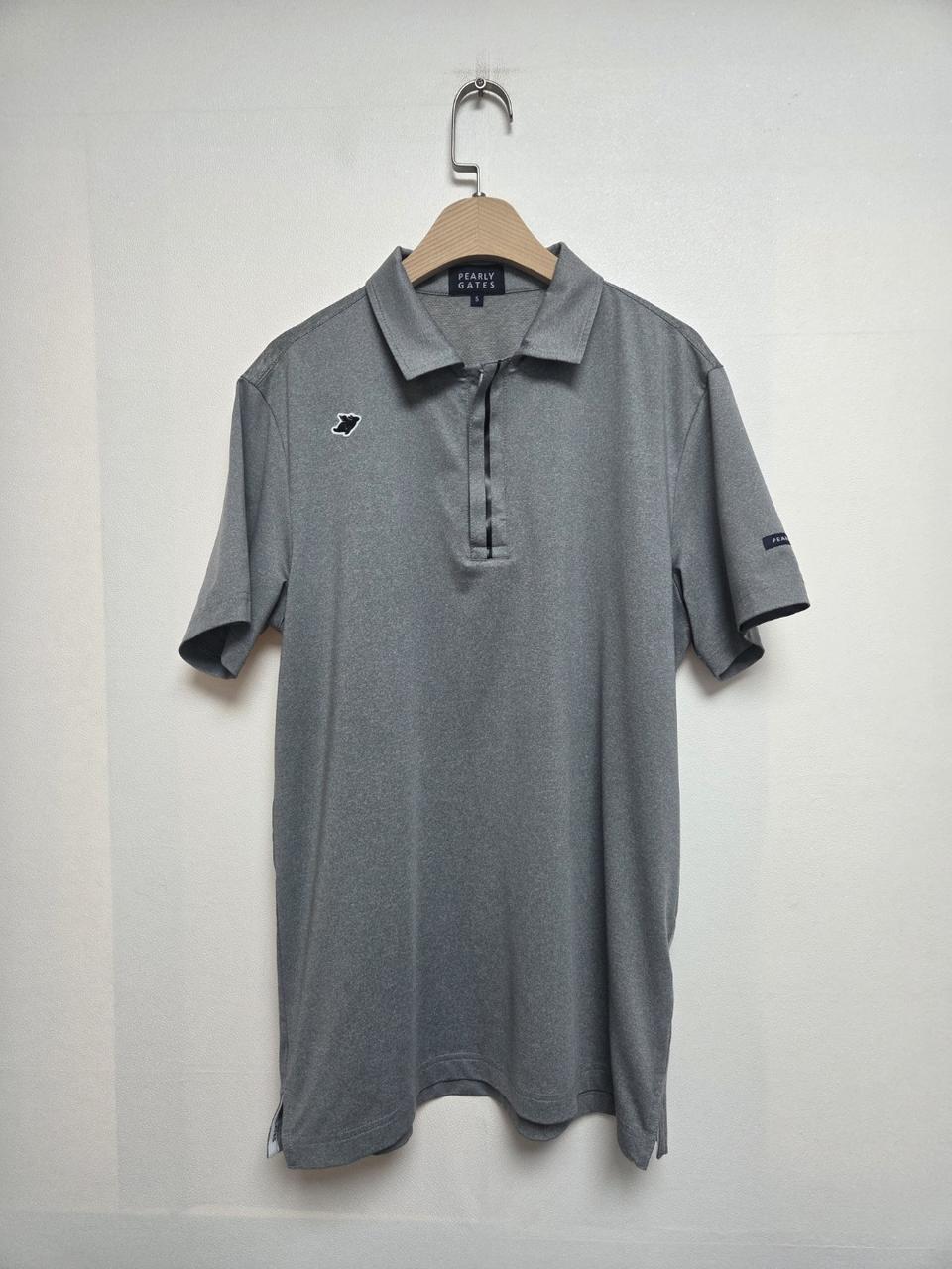 파리게이츠 남성 골프 반집업 반팔티 그레이(L) 260811_6