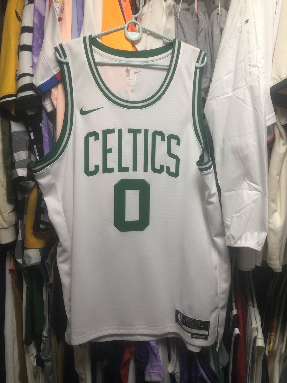 (새거급) 나이키 NBA 보스턴 셀틱스 제이슨 테이텀 스윙맨 홈유니폼져지