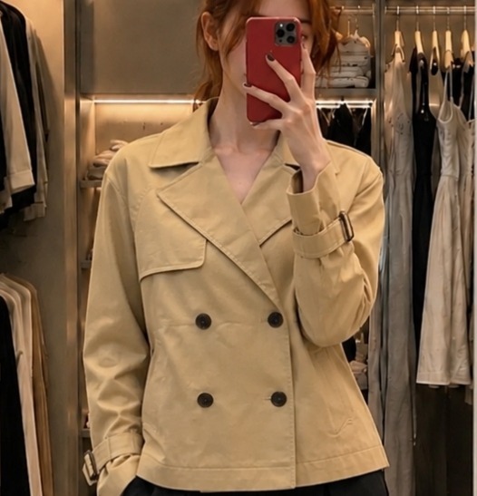 믹쏘 mixxo 트렌치 코트 M