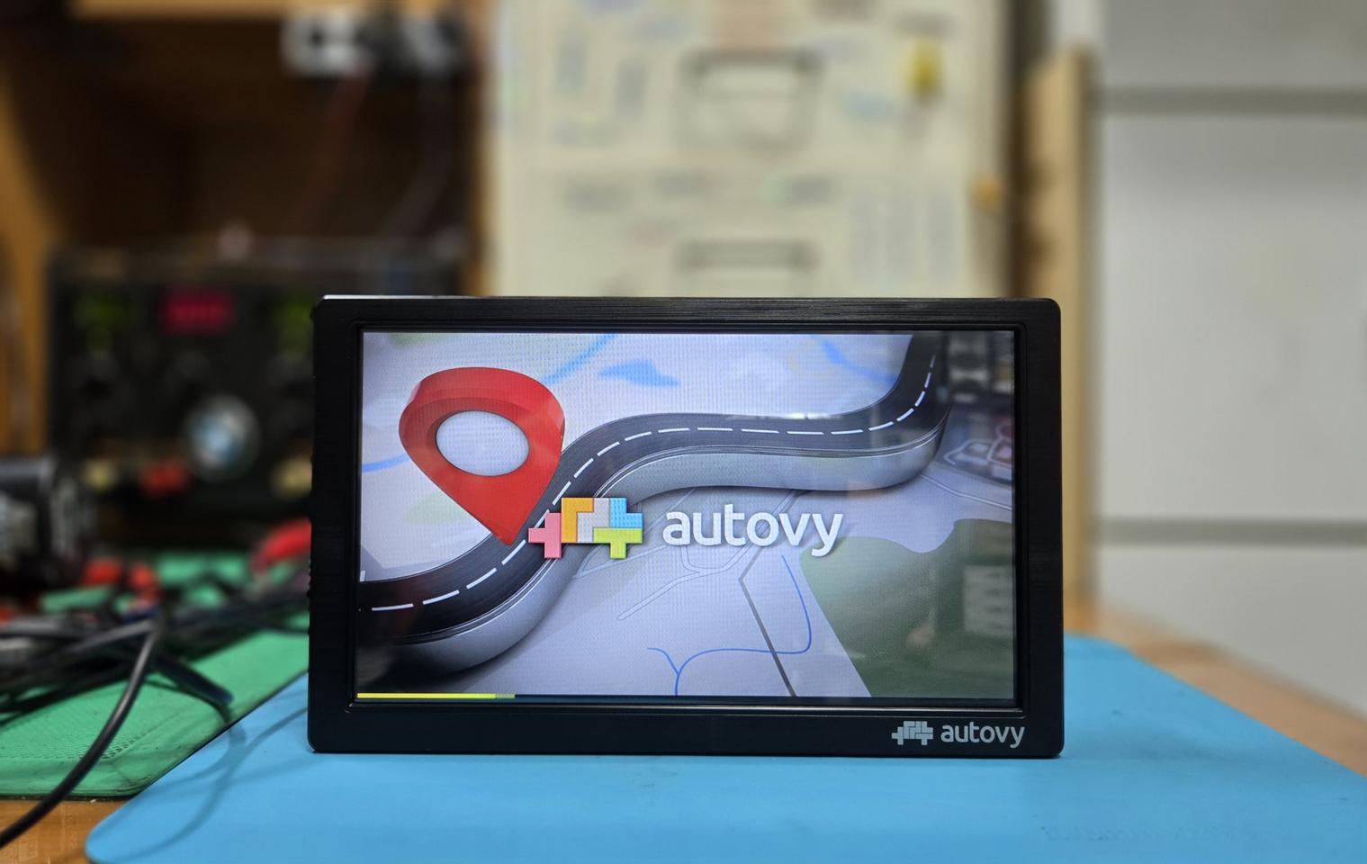 만도 autovy AN900i HD 8인치  아이나비3D 중고네비게이션
