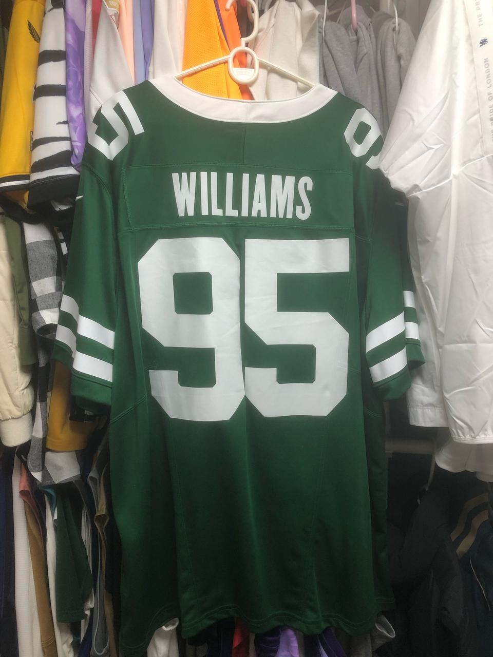 새거급 나이키 NFL 뉴욕제츠 퀴넨 윌리암스 베이퍼퓨즈리미티드유니폼져지