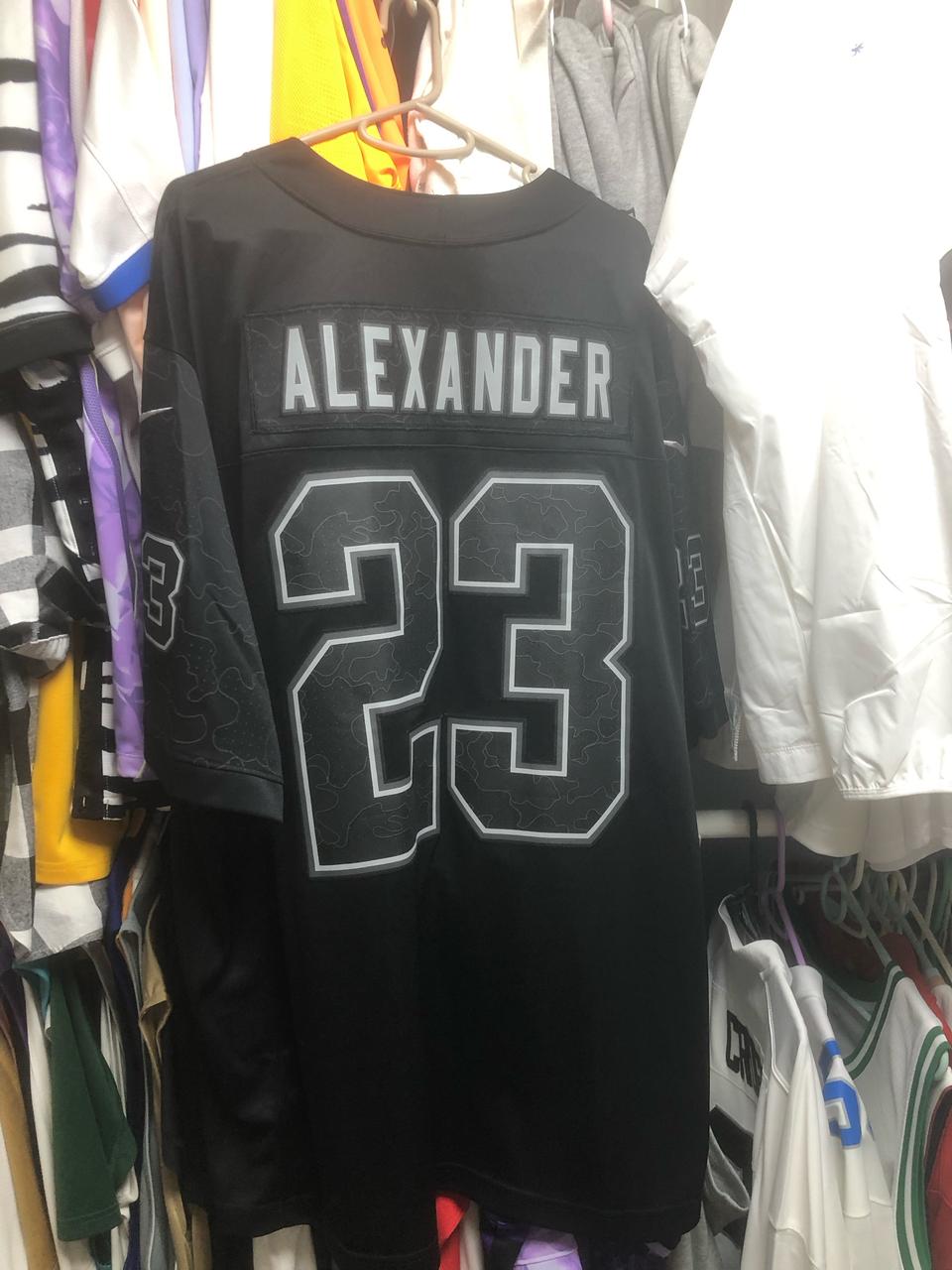 나이키 NFL그린베이패커스 자이르알렉산더 블랙RFLCTV리미티드유니폼져지