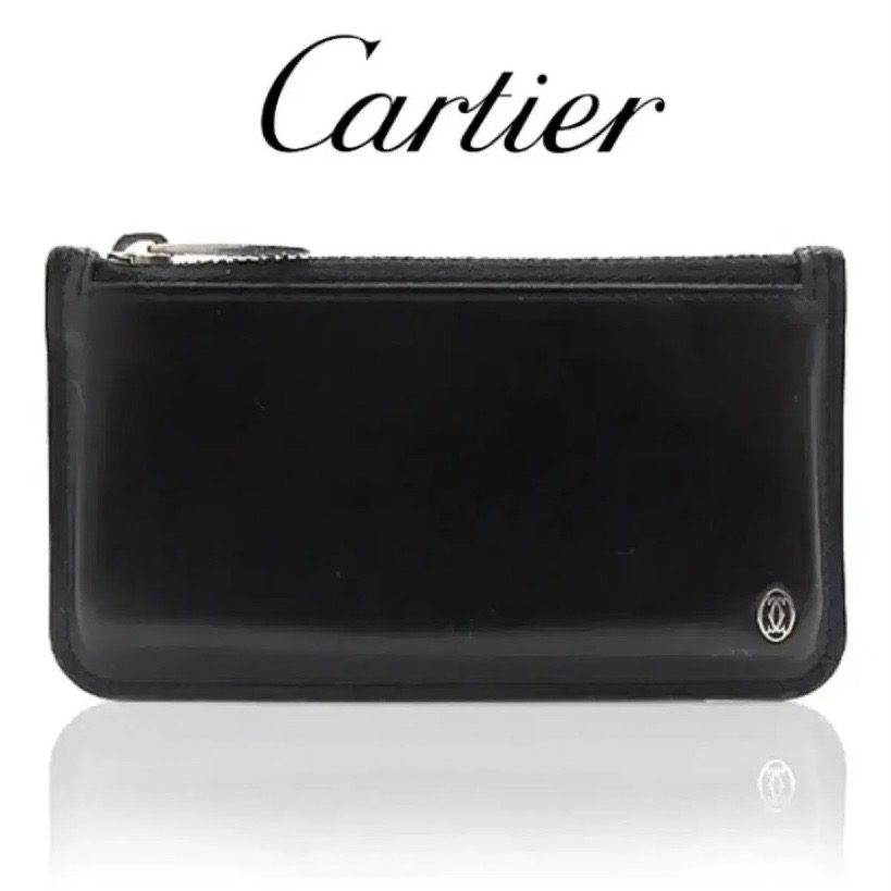 [정품] Cartier 까르띠에 파샤 카프스킨 코인 동전지갑