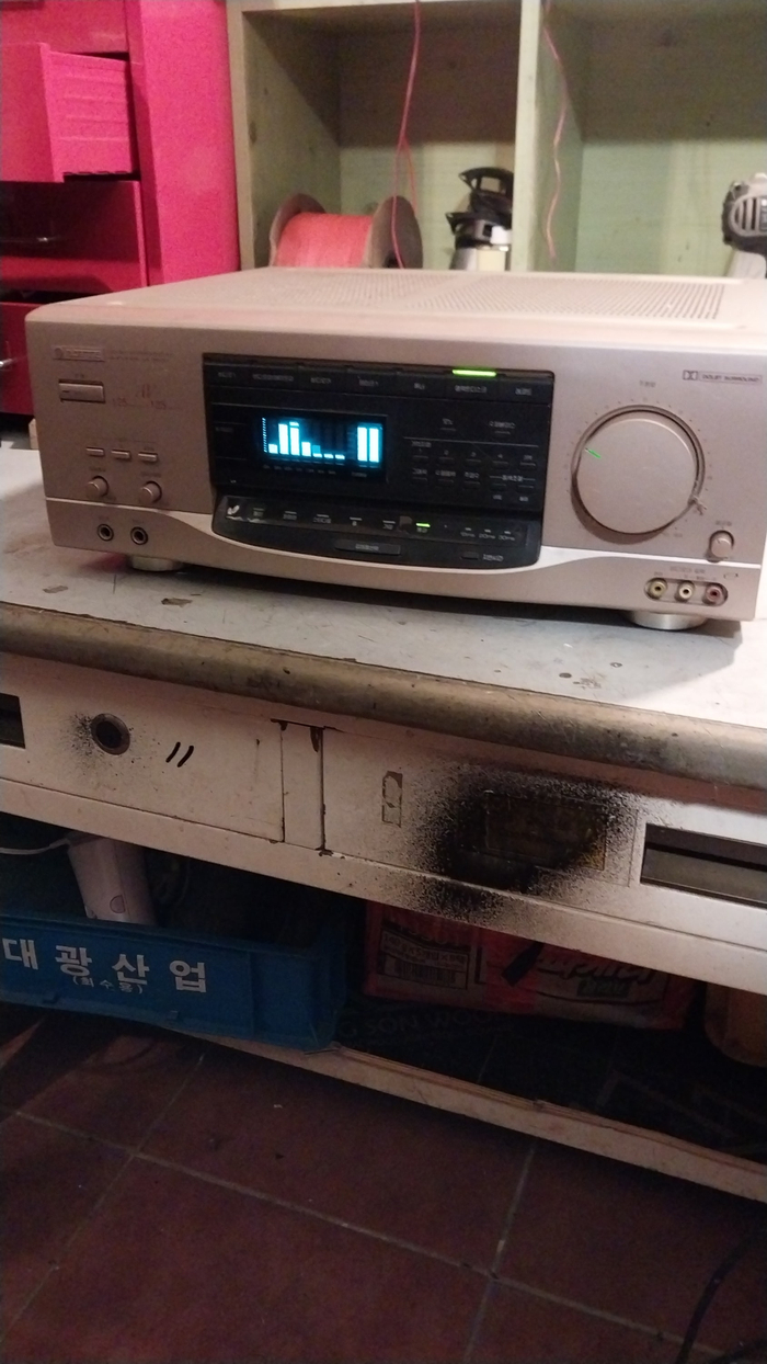 롯데 LA-6000 125와트급 대출력 인티 앰프
