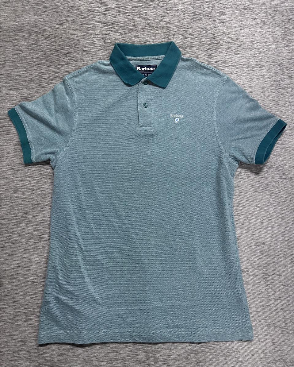  바버(Barbour)남성 스포츠 믹스 폴로 티셔츠