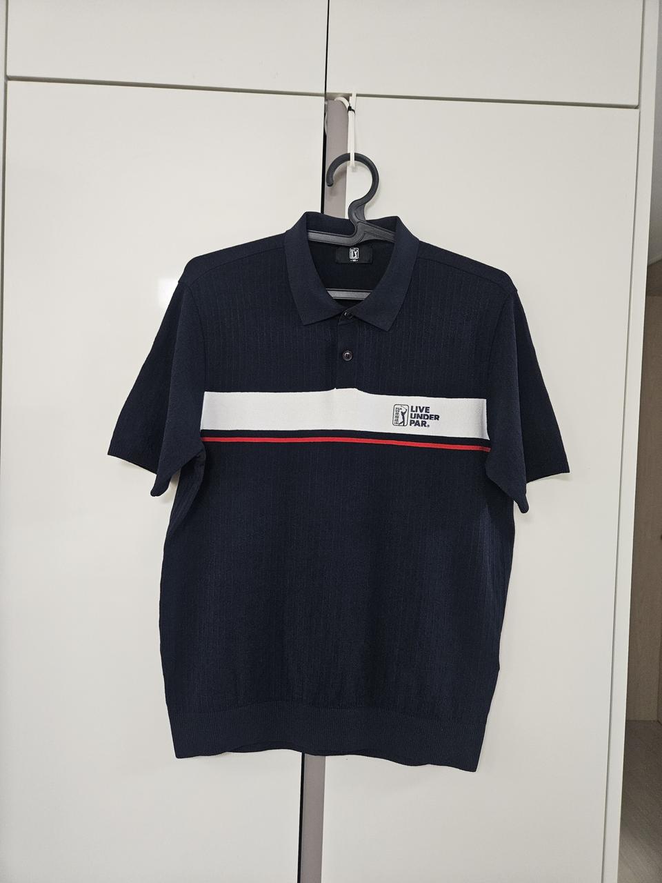 PGA TOUR 골프 남성 반팔니트티.105