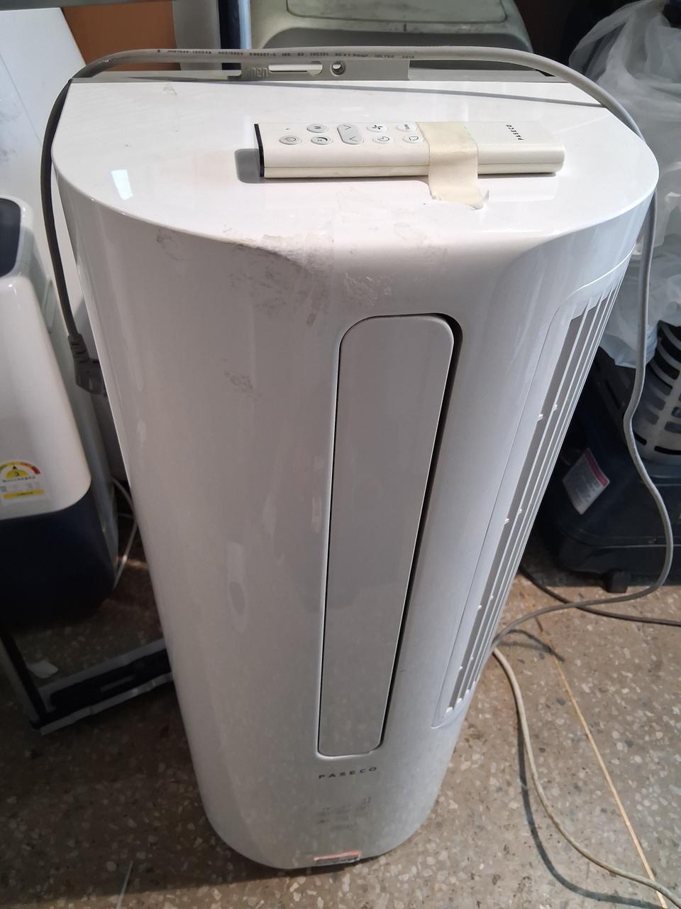 파세코 PWA-2100W 창문형 에어컨 리모컨 창문틀 기본키트물호스풀세트