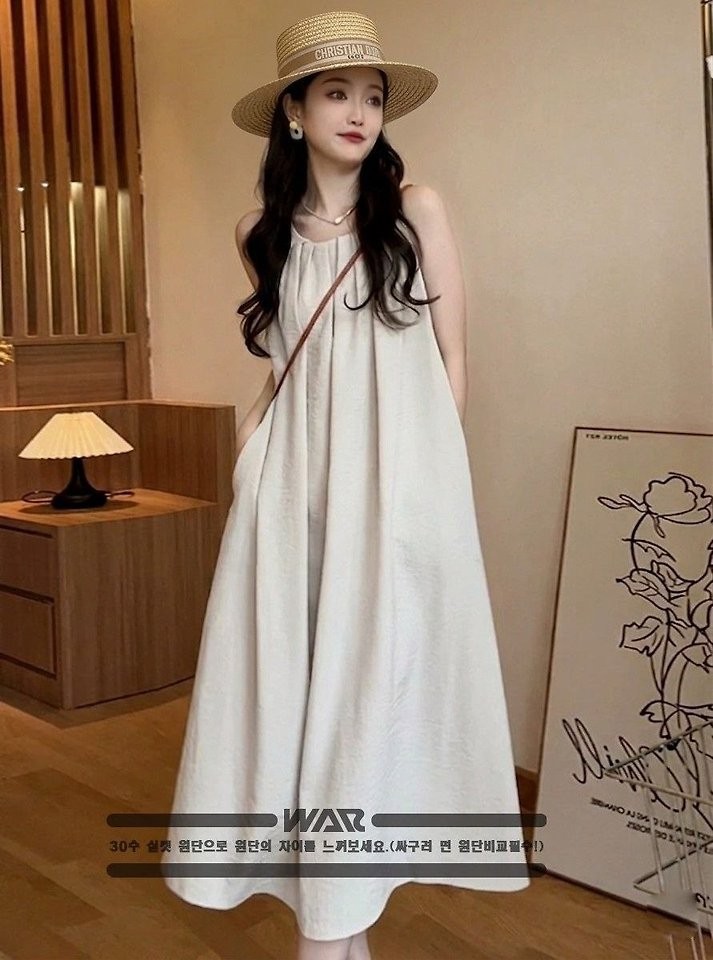 디올 왕골 버킷햇 모자