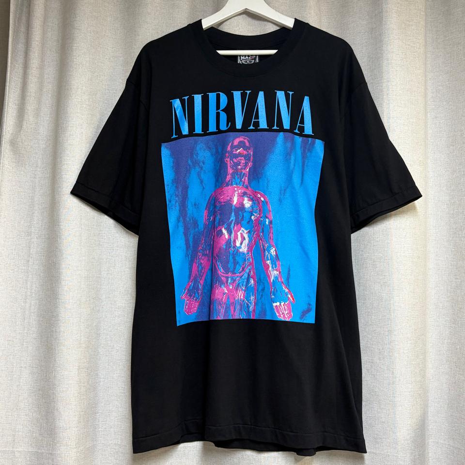 The MAXX ROCK 너바나 (Nirvana) 락밴드 티셔츠 XL
