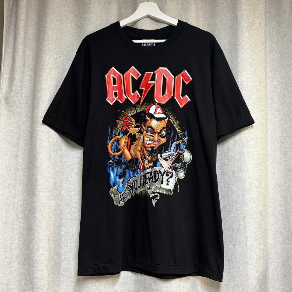 The MAXX ROCK AC/DC 락밴드 티셔츠 L
