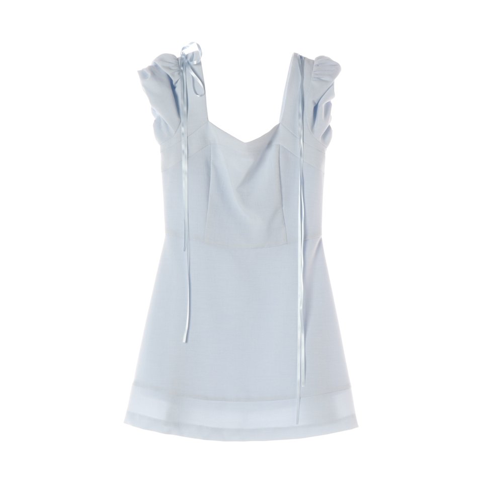 (새상품) 이바나헬싱키 24SS Selkea dress 셀키아 드레스 원피스 스카이블루