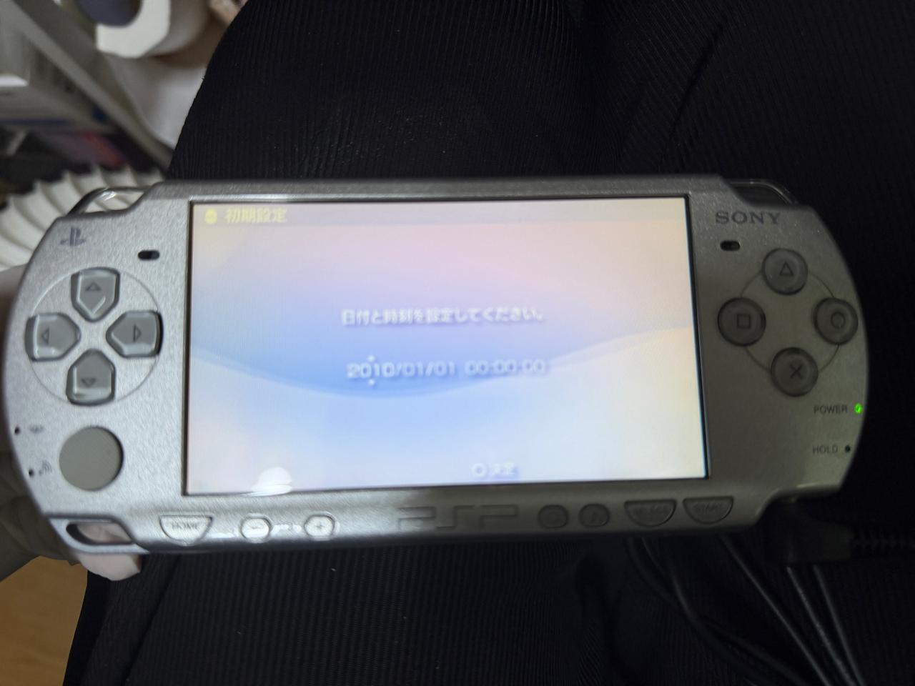 소니 psp-2000 IS 아이스 실버 S급 3
