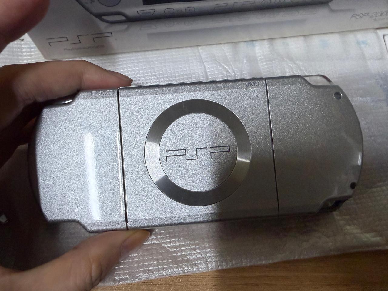 소니 psp-2000 IS 아이스 실버 S급 6