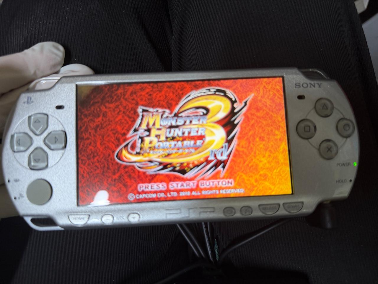 소니 psp-2000 IS 아이스 실버 S급 10