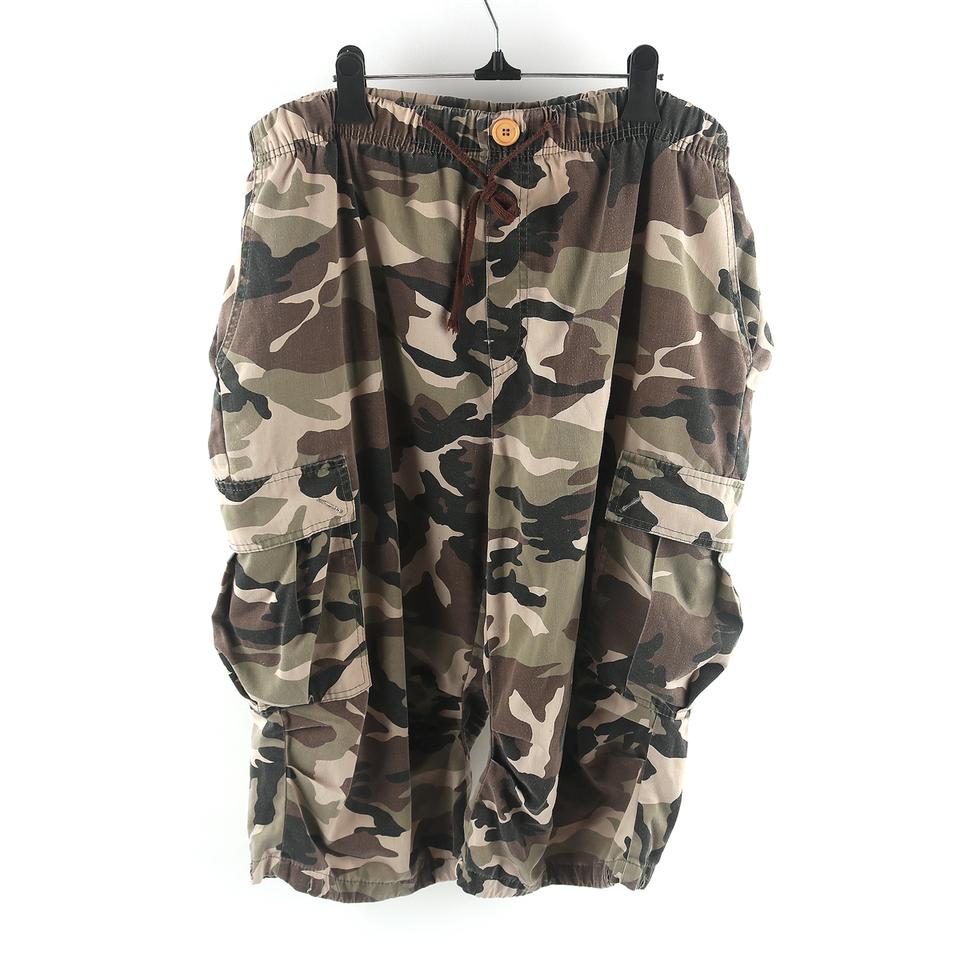 4XL / 카모 플라주 카고 빅사이즈 반바지 / P015 -150