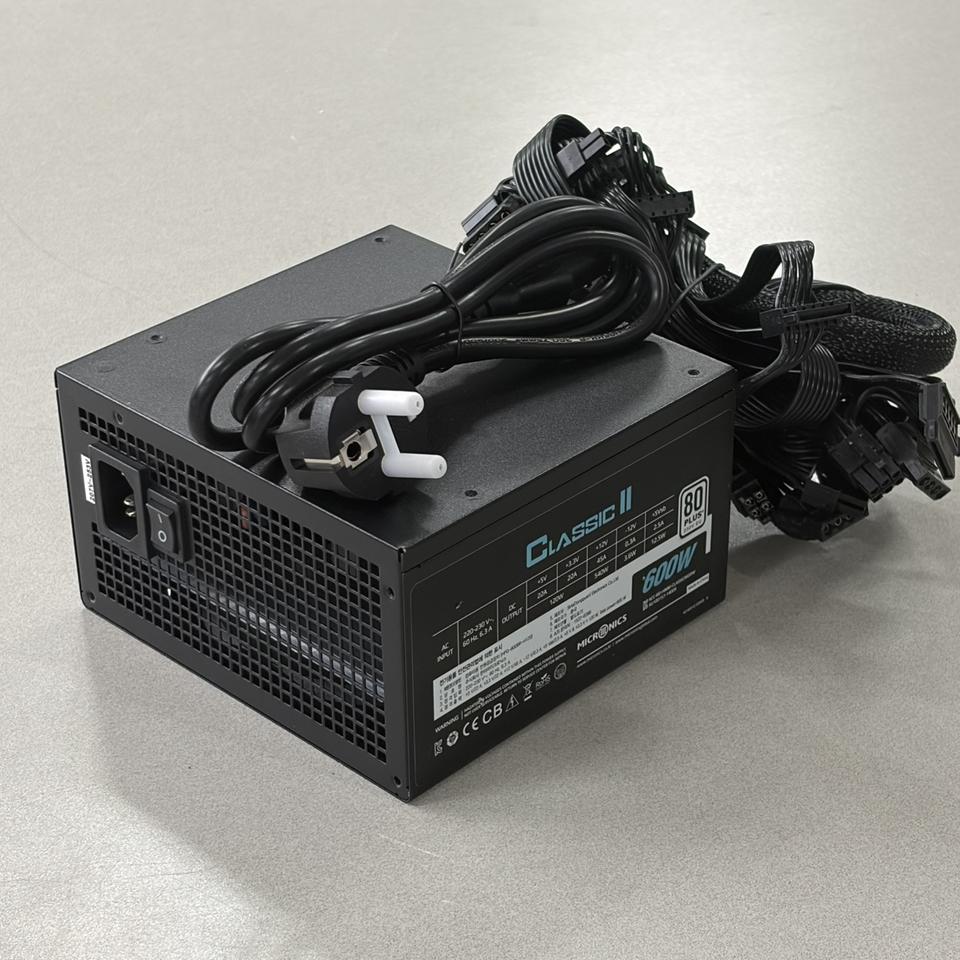 마이크로닉스 CLASSIC II 600W 파워 리퍼 제품 대량 구매 환영